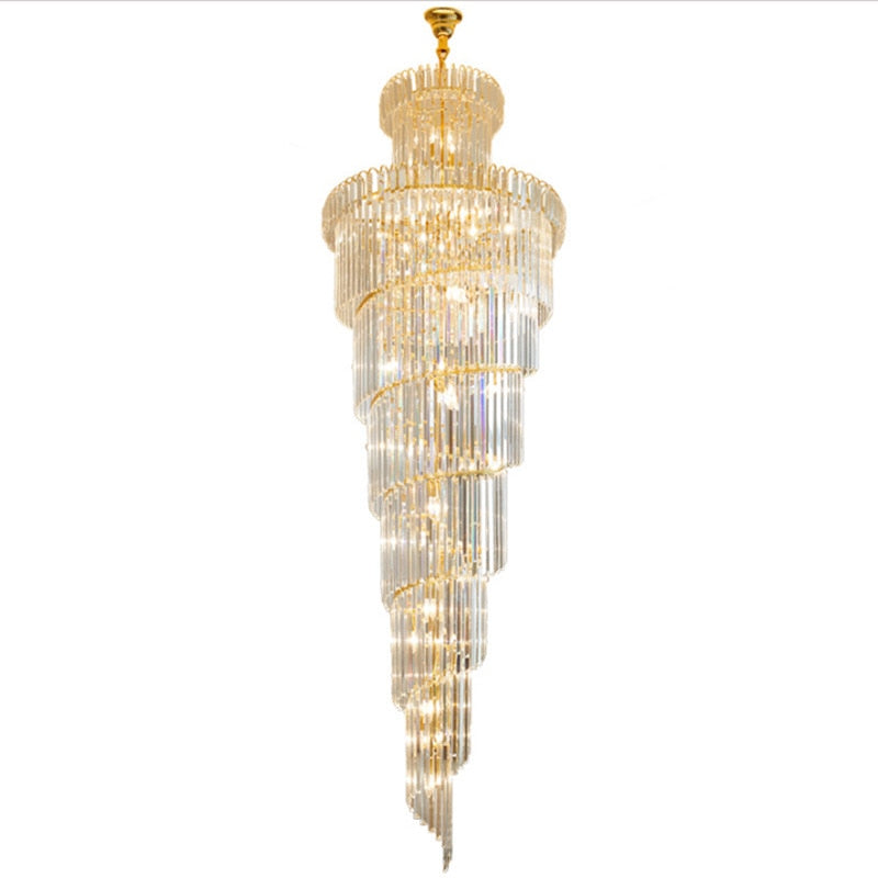 Luxury LED Chandeliers for Staircase Decoration